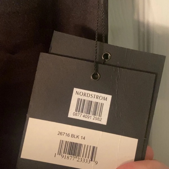 Black Sparkly One Shoulder Satin Mac Duggal Jumpsuit. Fun, fun , fun Size 14 - Picture 10 of 11